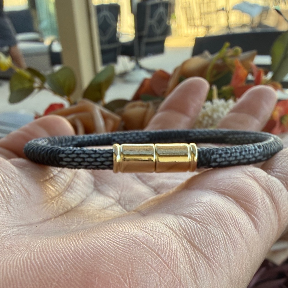 Black and Gold Bracelet